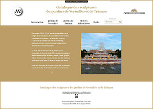 Catalogue sculpture Versailles