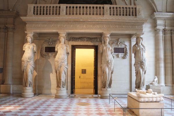 Salle des Caryatides  Salle des Caryatides