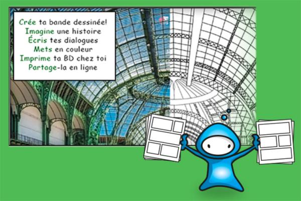 accès à l'activité jeu ma BD Grand Palais vignette du jeu ma BD Grand Palais